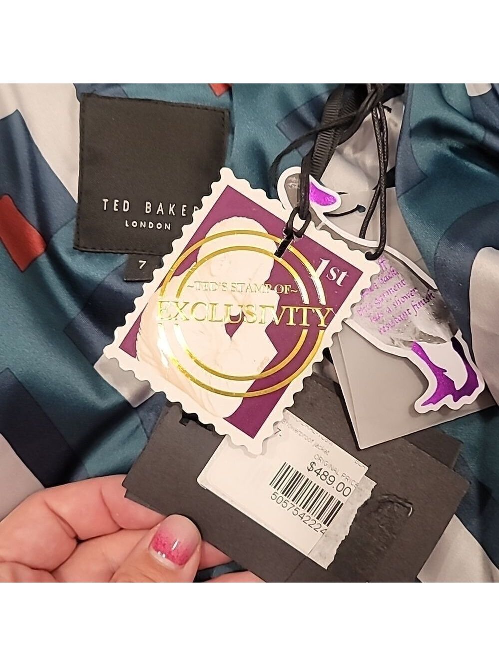 TED Baker Showerproof Jacket - Picture 12 of 13